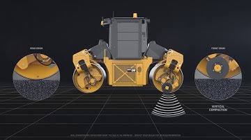 Oscillatory Vibe System for Cat Asphalt Compactors