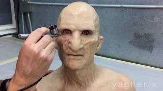 Re-Creating Freddy Krueger Make-Up In Silicone