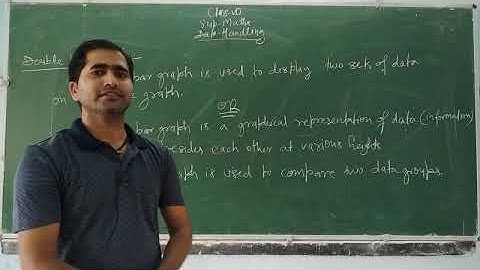 Class 7 maths Data handling: Double bar graph and ex 3.3 Q4