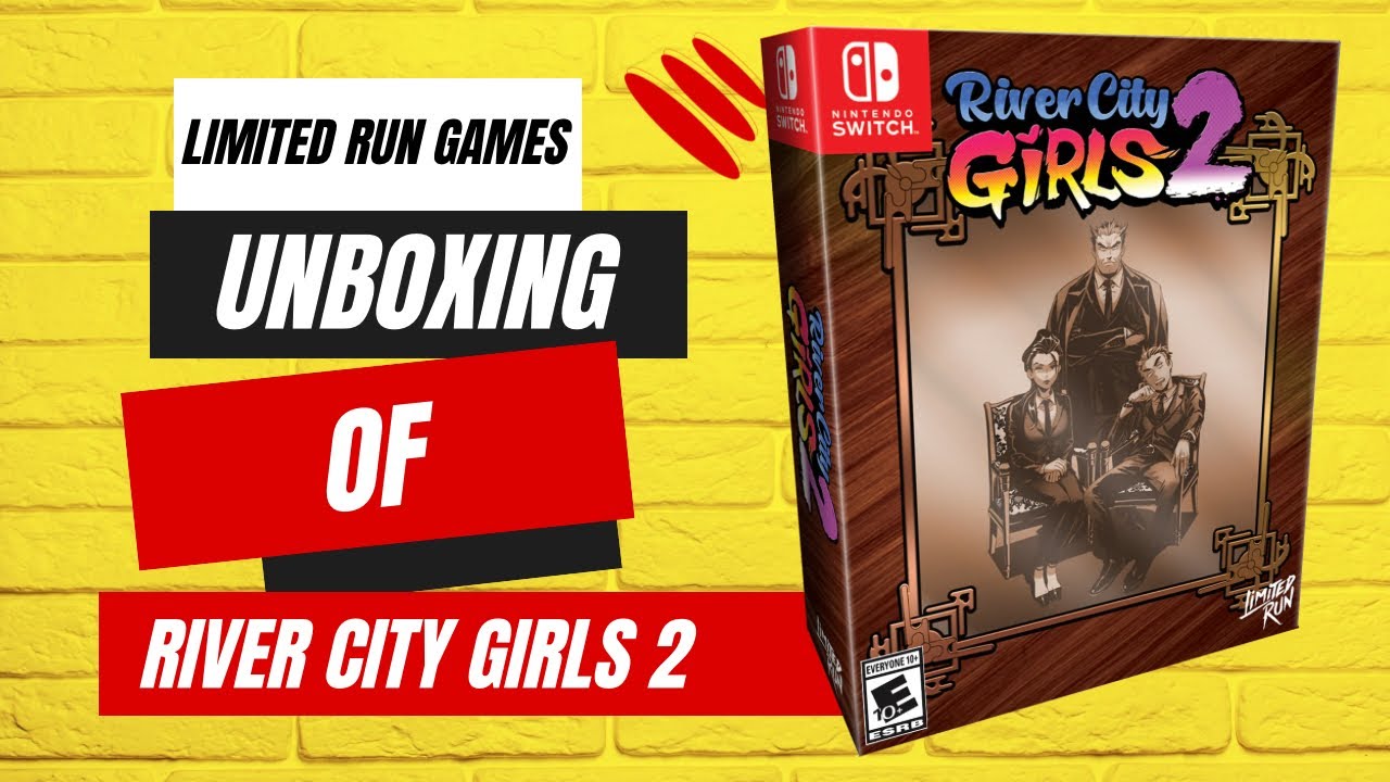 Collector's Edition Unboxing River City Girls 2 Limited Run Games!