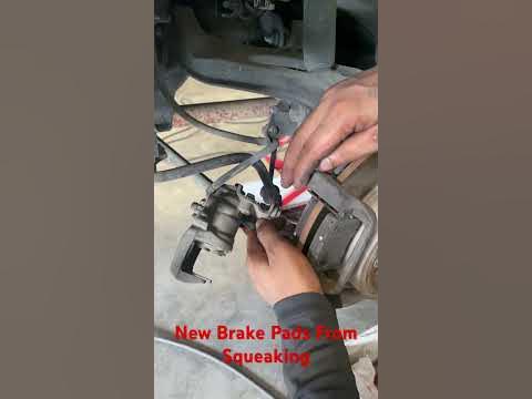 How do I stop my new brake pads from squeaking #shortvideo #views #fypシ