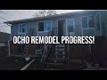 Ocho Remodel Progress, Broken Dryer, and Unrealistic Expectations