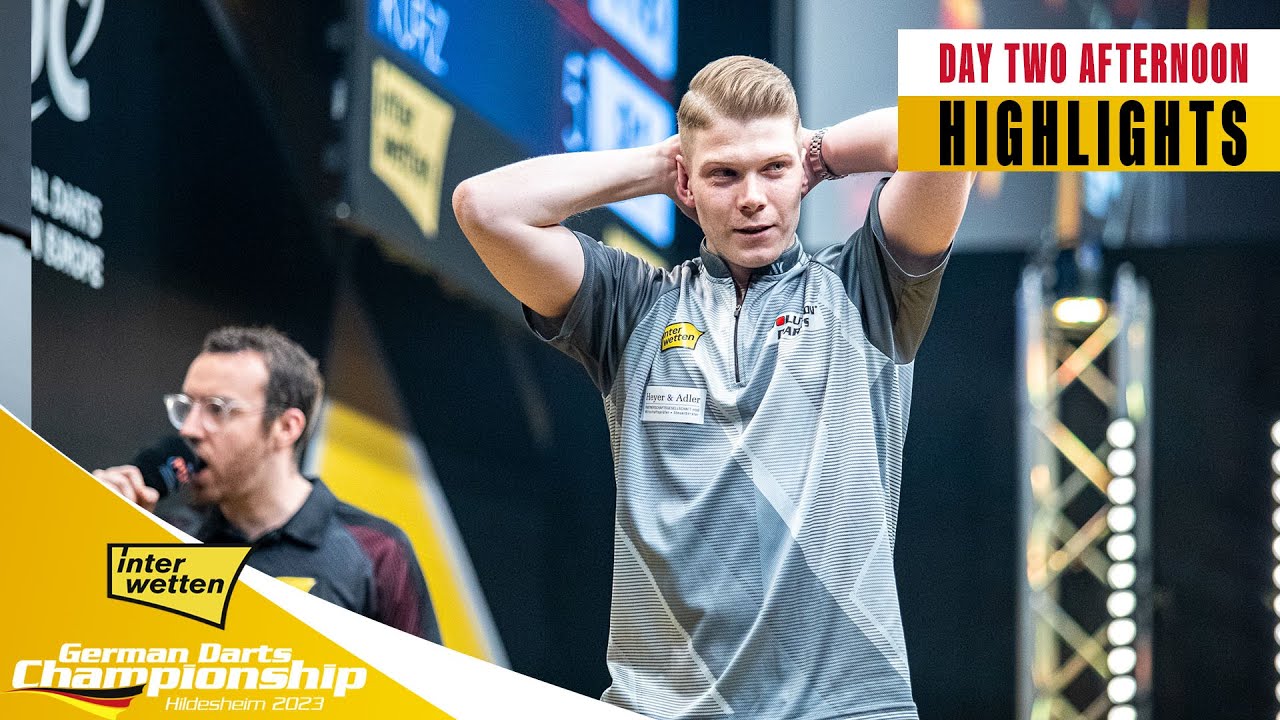 SEEDS SENT PACKING! Day Two Afternoon Highlights 2023 German Darts Championship