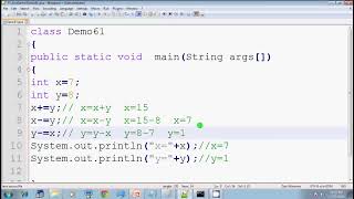 Lecture 29 assignment operator in java in Hindi part 3
