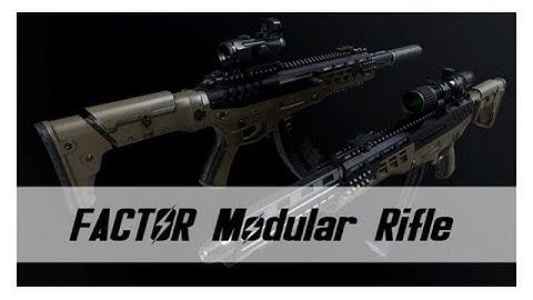 Fallout 4 Mod Showcase - FACTOR Modular Rifle