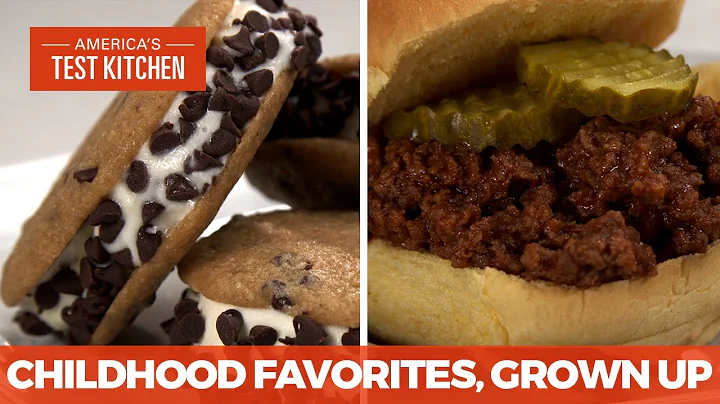 Elevate Your Childhood Favorites: Perfect Sloppy Joes and Homemade Ice Cream Sandwiches