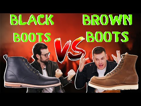 BLACK OR BROWN BOOTS: The Final Fight