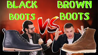 BLACK OR BROWN BOOTS: The Final Fight