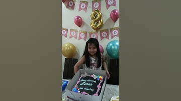 Zania 8th Birthday