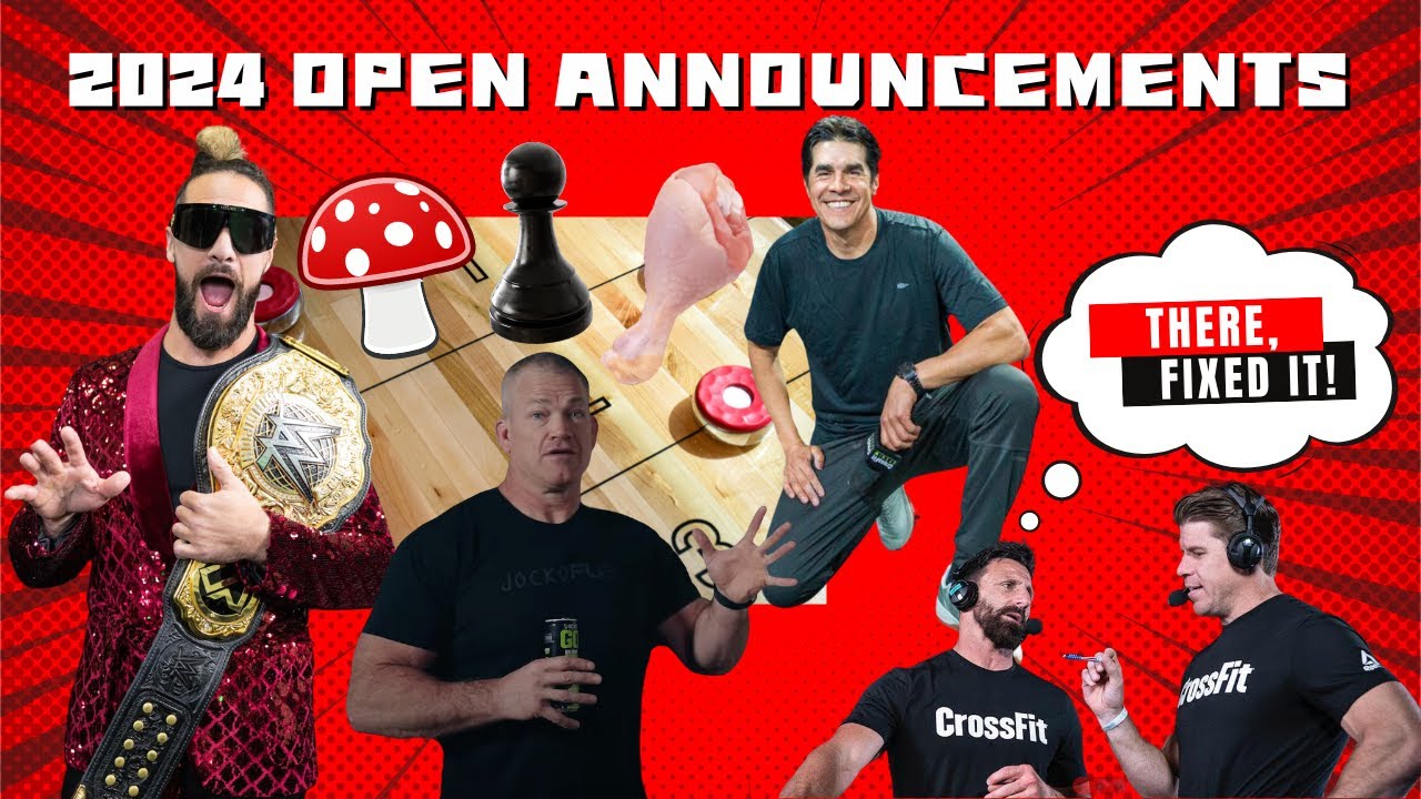 King for a Day The 2024 CrossFit Open Announcements YouTube