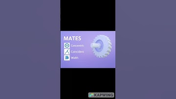 “Top 3 SolidWorks Mates You Should Master ”#shortsvide  #cad #solidworks #solidworkstutorial