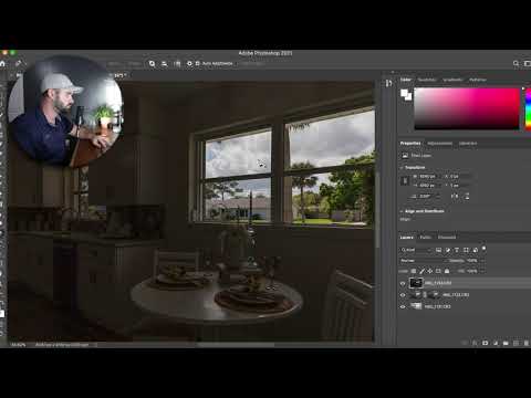 How To Edit Interior Luxury Real Estate Photos HDR With NO FLASH