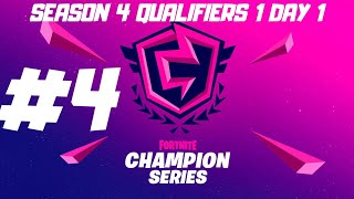 Fortnite Champion Series C2 S4 Qualifiers 1 Day 1 - Game 4 of 6