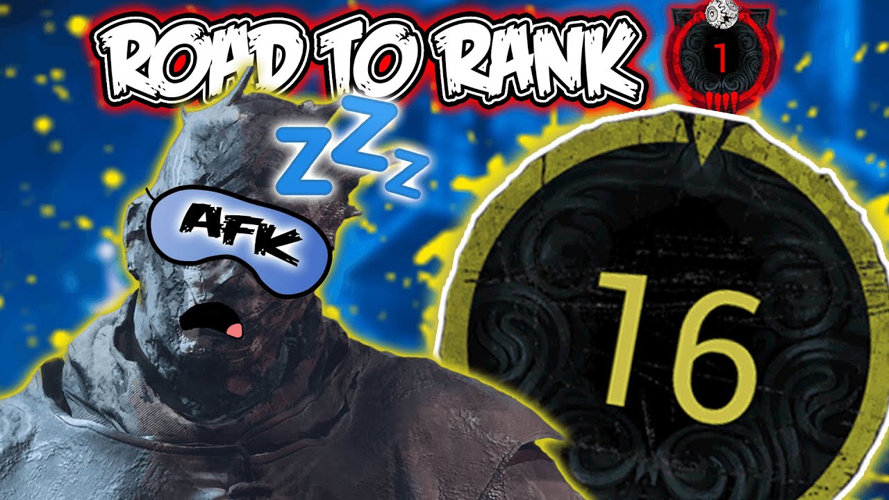 Dbd Road To Rank 1 Rank 16 Highlights And Funny Moments Afk Wraith More Youtube