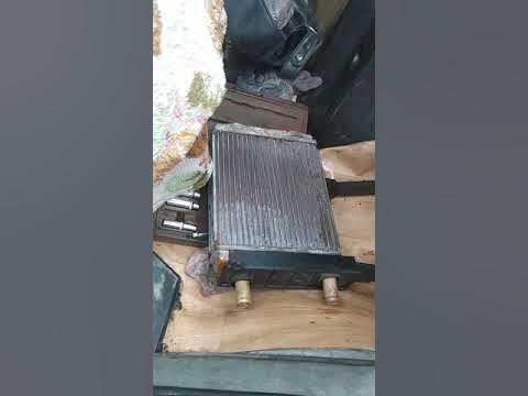 Как снять радиатор печки на валдае