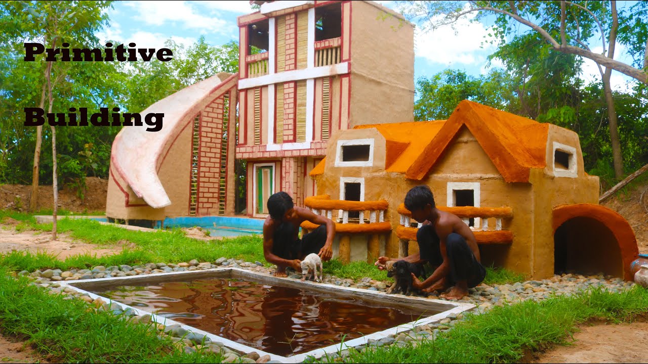 puppy pool with slide