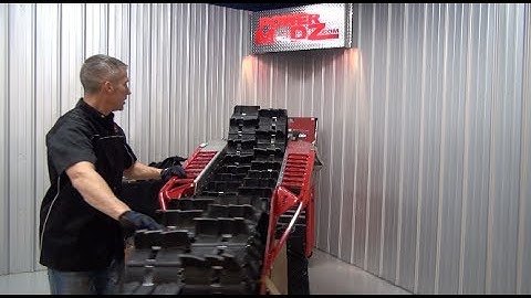 Polaris IQR 800 Mountain Mod Ep#8 Camoplast Peak 2.5 Track Install!  PowerModz!