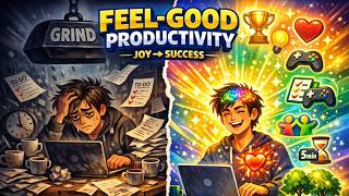 The science of working from joy, not discipline  [ Feel-Good Productivity | Summary ]