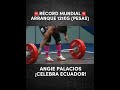 Nuevo rcord mundial angie palacios rompi el rcord en arranque 121kg