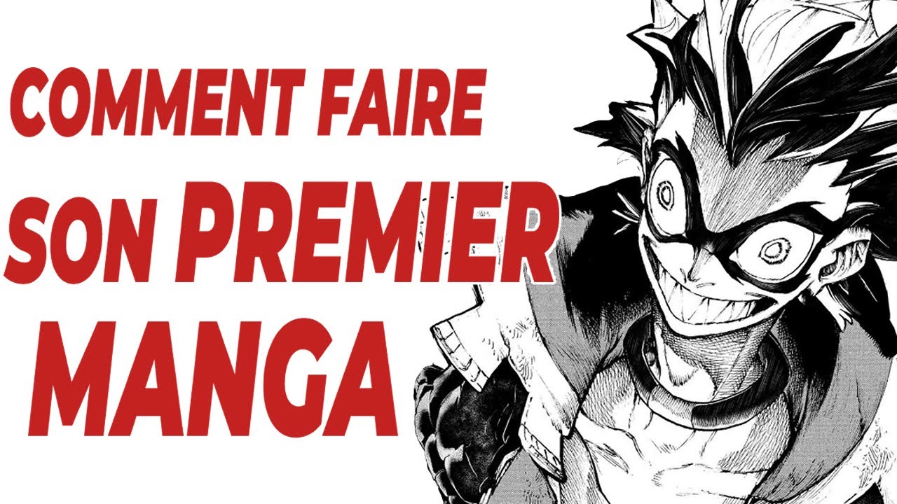 Comment Faire Un Manga SANS Savoir Dessiner - YouTube