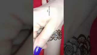 Rose mehndi design | mehndi designs (slower version visit Neelam Mehandi Arts )