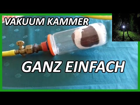 Vakuumpumpe aus Kleinkompressor bauen [ganz einfach] 