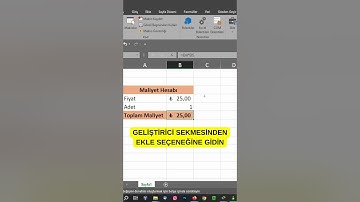 Excel Fonksiyonları | Değer Değişim Düğmesi