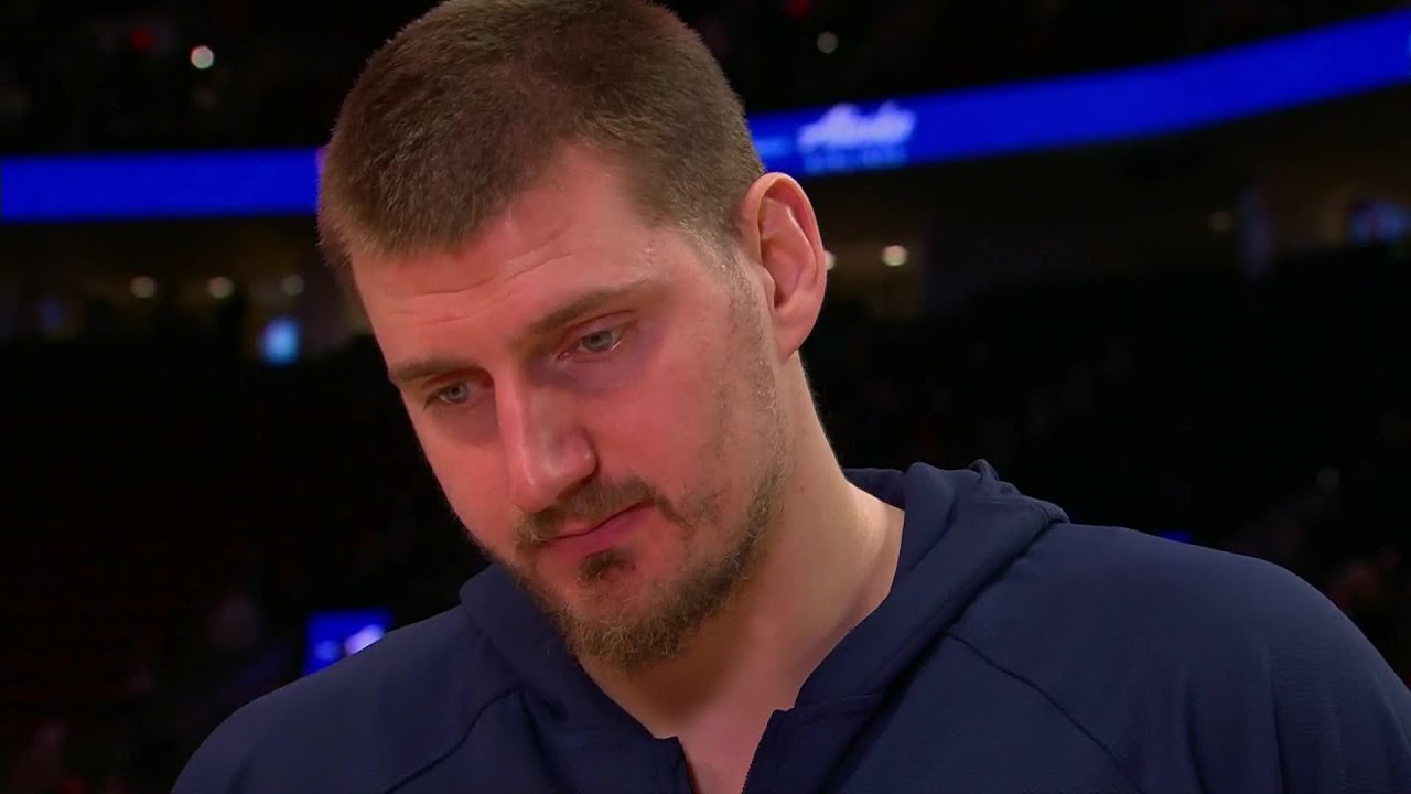 Nikola Jokic reacts to Nuggets' FRANCHISE RECORD 54-PT margin of victory 📈 | NBA on ESPN