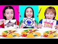 Who Draws it Better Take The Prize ASMR Food Challenge By LiLiBu