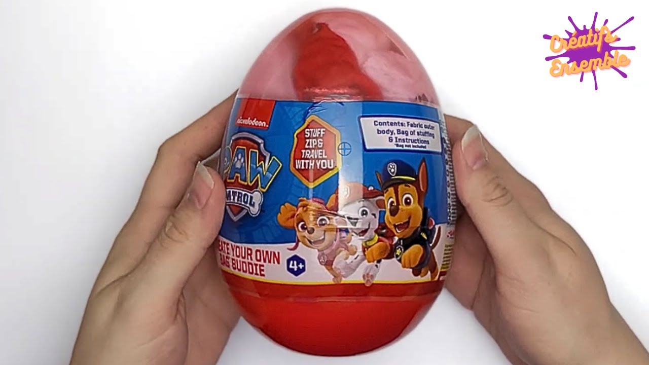 🥚 OUVERTURE d'un OEUF SURPRISE PAT' PATROUILLE | En MUSIQUE. - YouTube
