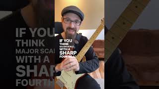 How To Play LYDIAN On Your Guitar!