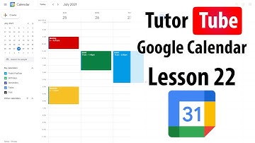 Google Calendar Tutorial - Lesson 22 - Searching for Events
