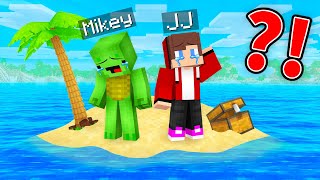 How Mikey and JJ Survived Alone On The Island in Minecraft (Maizen)