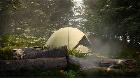 Camping in the #forest #unrealengine