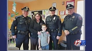 A Burrilliville Boy Celebrates Birthday with Special Guests