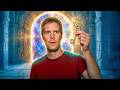 A man accidentally possesses a master key that can open any door leading to anywhere in the world