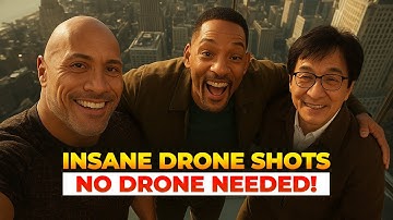 The Future of Drone Shots Is AI - Add a Drone Animation Shot to ANY Video (100% FREE AI)