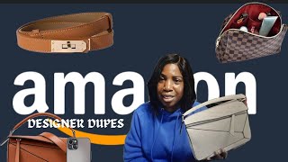 AMAZON DESIGNER DUPES | LUXURY FOR LESS