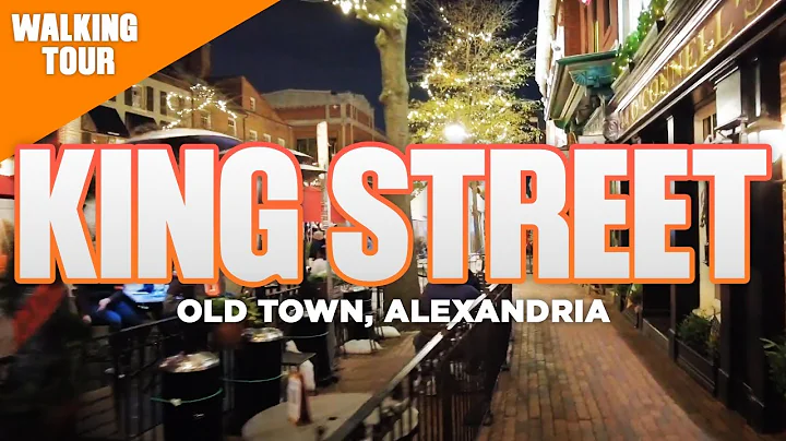 King Street  in Old Town Alexandria Virginia Walki...