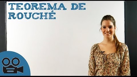 Teorema de Rouché