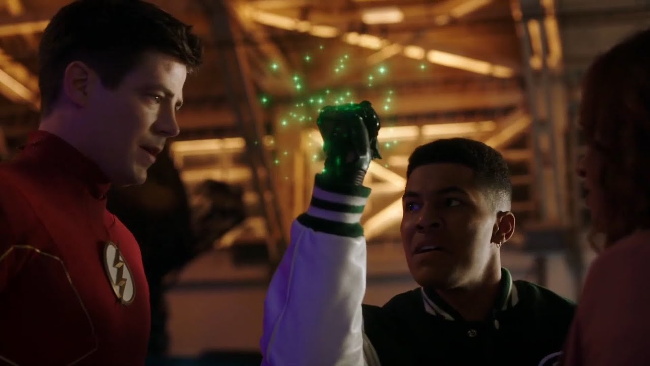 Deon Gives Flash The Still Force The Flash Armageddon Crossover [FHD