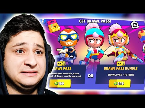 ეს რა სისულელეა Brawl Stars brawl pass ახალი ბრაულერი