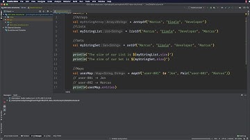 Collections and Data Classes in Kotlin