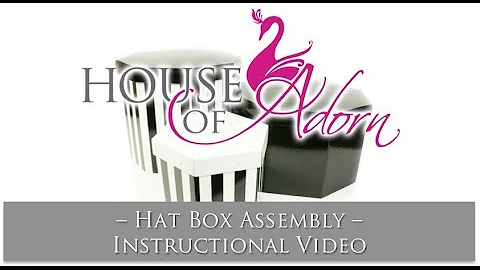 Hat Box Tutorial 4 Durable Hexagonal Hat Box | House of Adorn