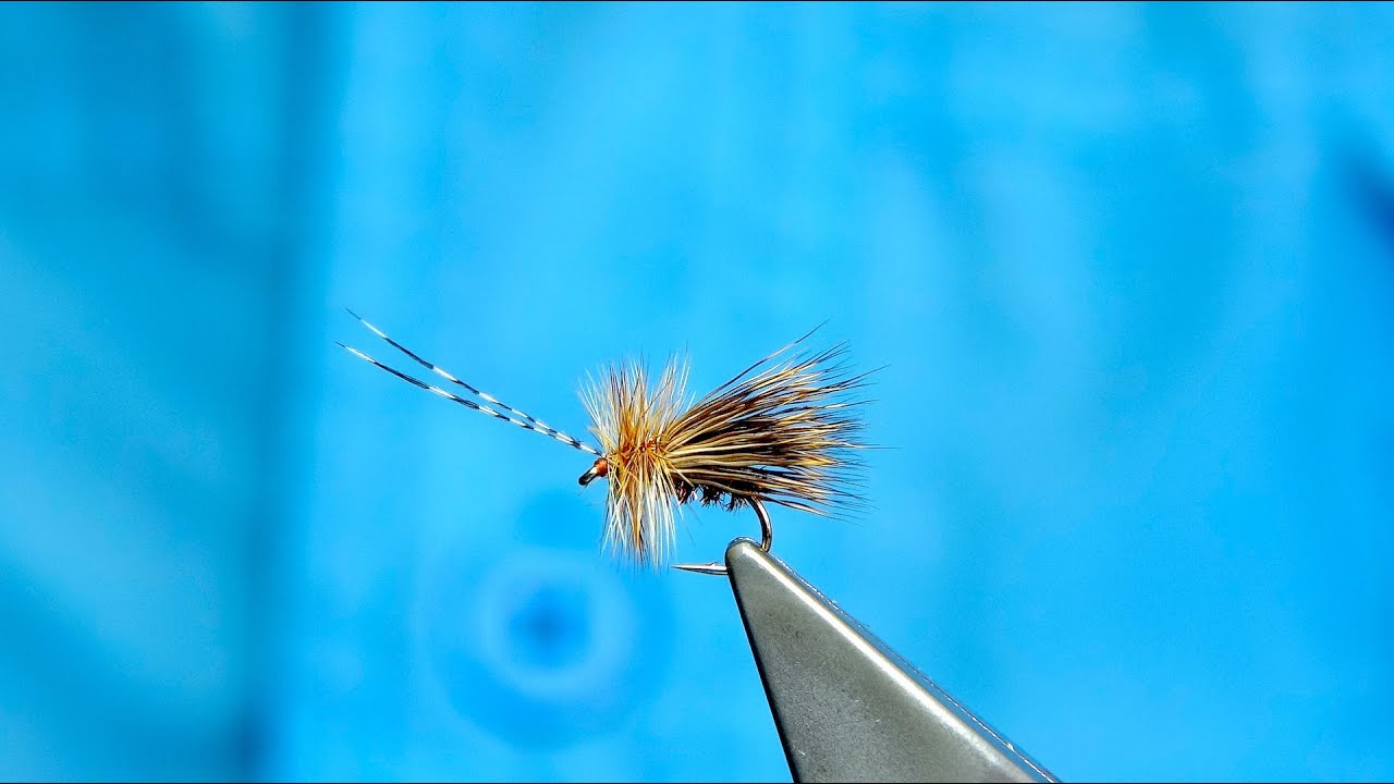 Tying a Deer Hair Caddis Fly with Davie McPhail 