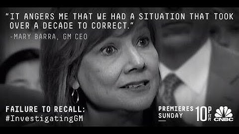 Failure to Recall: #InvestigatingGM
