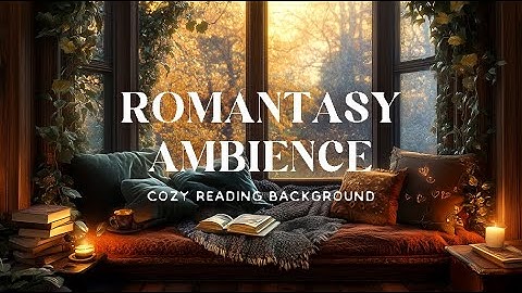 Romantasy Reading Ambience - Cozy Reading Nook With Relaxing Background Music