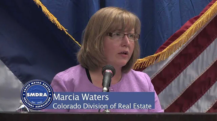 Marcia Waters - Colorado Division of Real Estate