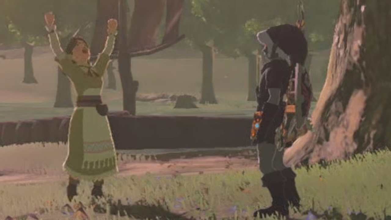 Zelda Breath Of The Wild Crazy Flower Lady Best Flower Site