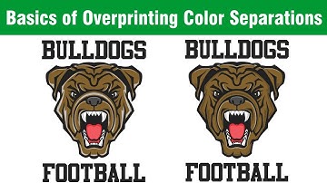 Basics of Overprinting Color Separations for Screen Printing
